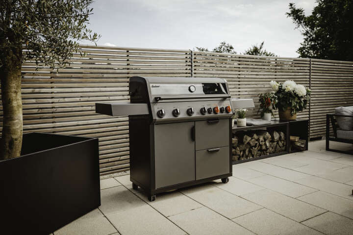 Enders Gasgrill Hyde 6 SIKR Turbo II inkl. Wetterschutzhaube